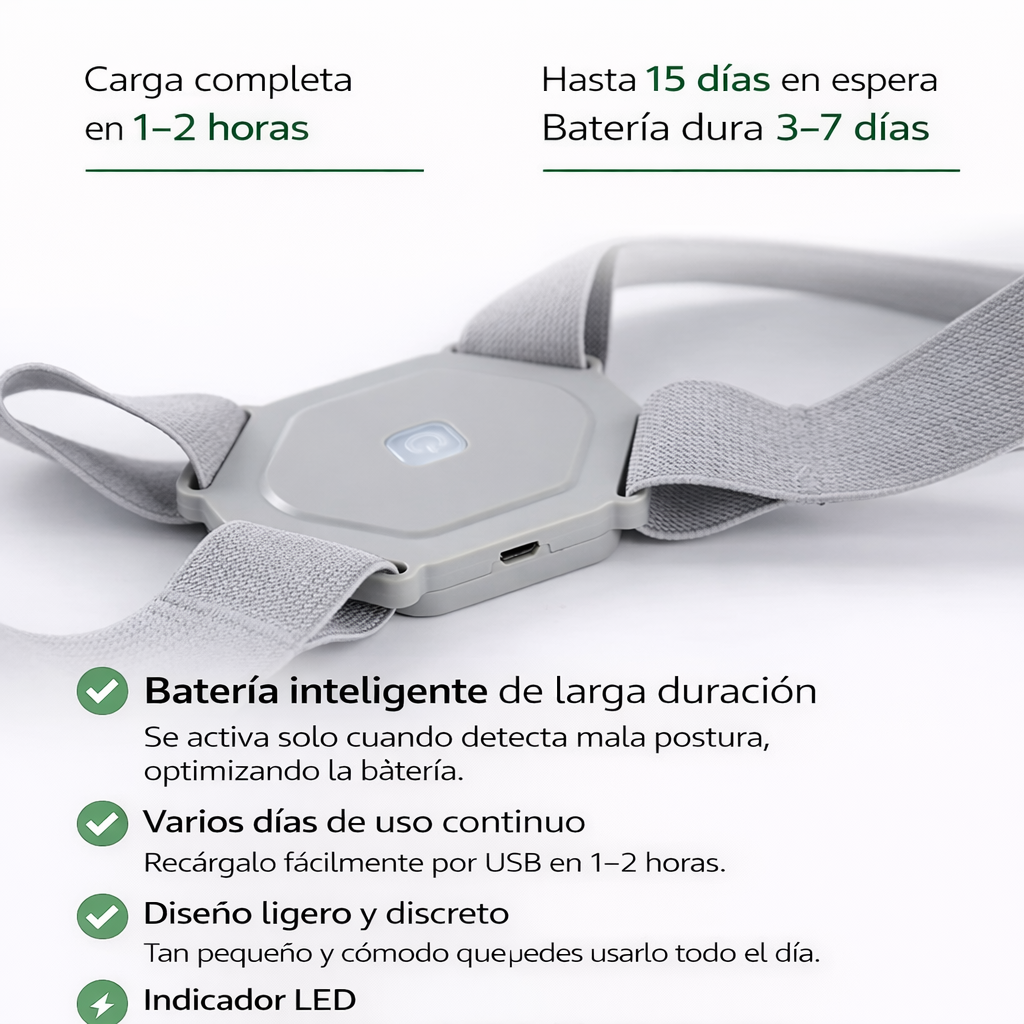 Posturex - Corrector de Postura Inteligente