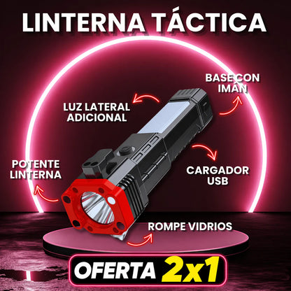 🚨 Linterna Táctica de Emergencia 🛡️