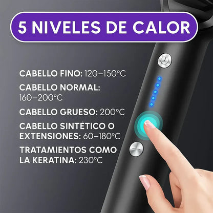 Cepillo Plancha Alisador 3 en 1✨💋